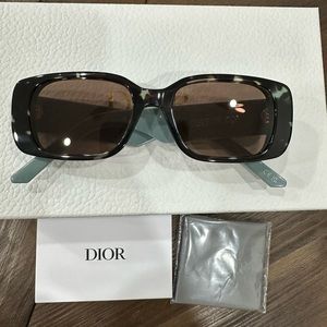 Dior Wildior S2U Rectangular Sunglasses, 53mm